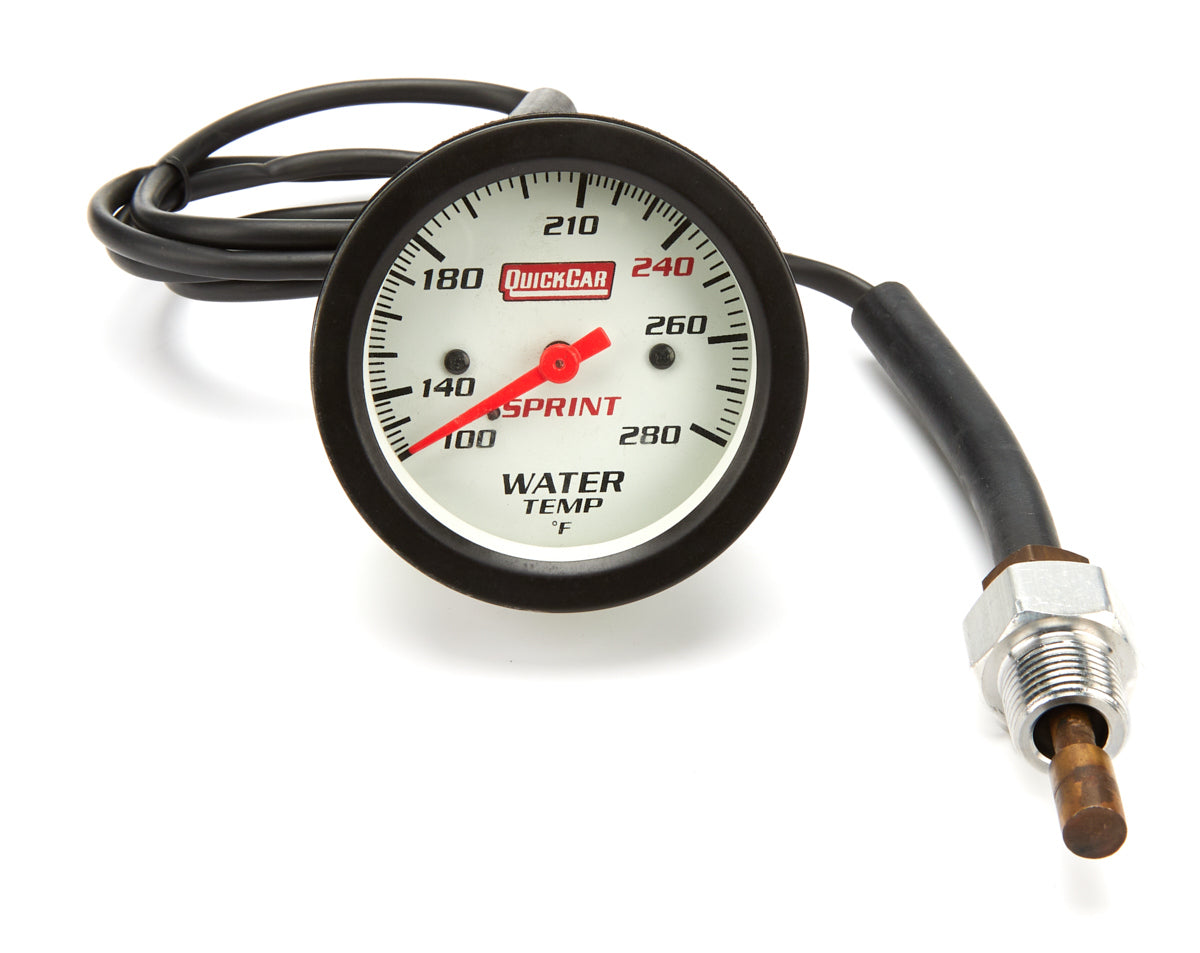 Quickcar Racing Products Water Temp Gauge- Sprint MPN QRP611-6005