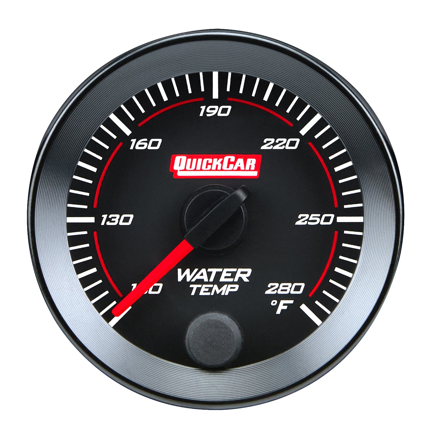 Quickcar Racing Products RedLine Gauge 2-1/16in Water Temp 100-280F QRP65-006