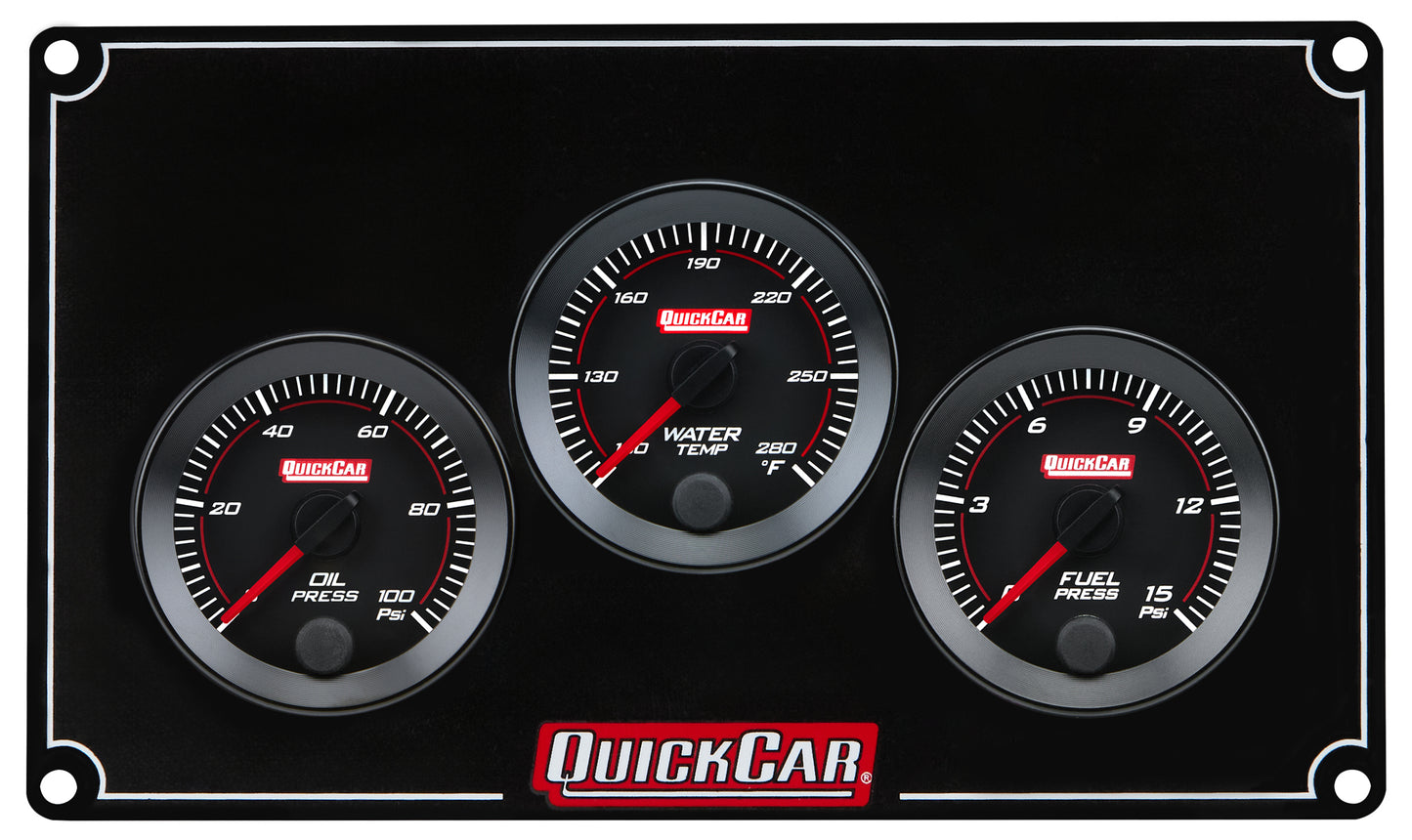 Quickcar Racing Products RedLine Panel 2-1/16in OP/WT/FP15 QRP65-3012