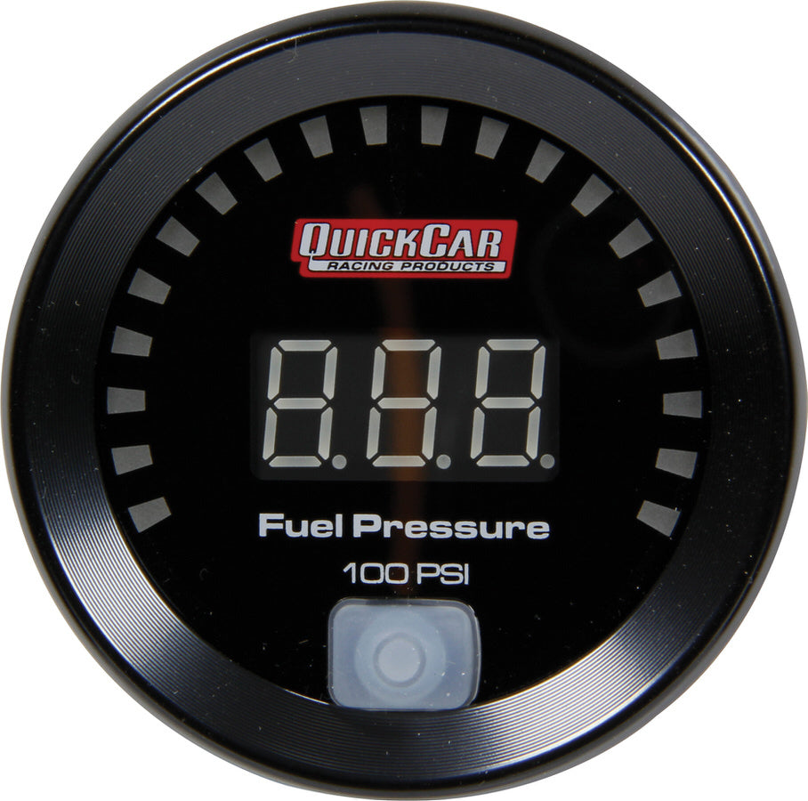 Quickcar Racing Products Digital Fuel Pressure Gauge 0-100 MPN QRP67-005
