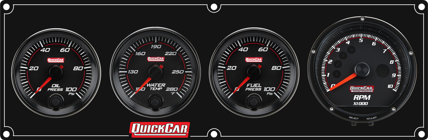 Quickcar Racing Products RedLine Panel 2-5/8in 3-1 OP/WT/FP100 QRP69-3048
