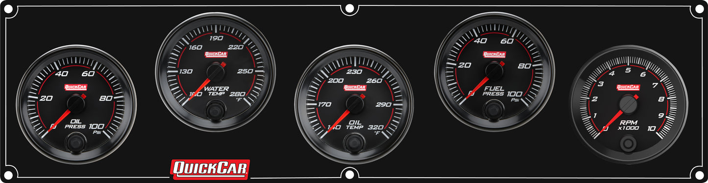 Quickcar Racing Products RedLine Panel 2-5/8in 4-1 OP/WT/OT/FP100 QRP69-4252