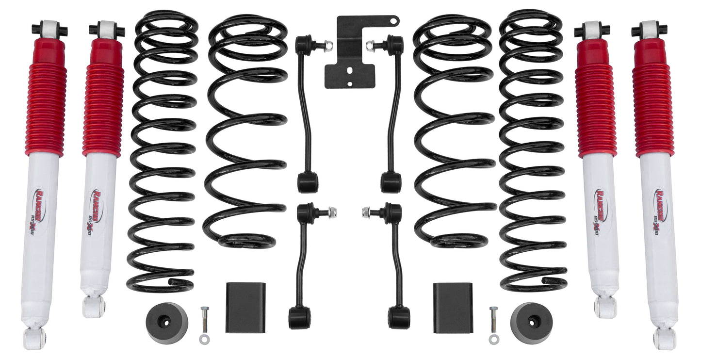 Rancho 18- Jeep Wrangler JL 3in Suspension Lift Kit RAN66121BR5
