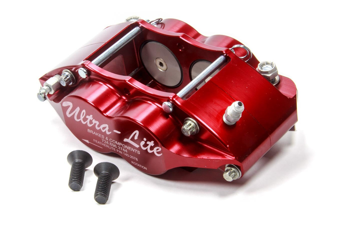 Red Devil / Ultra Lite Brakes Caliper Inboard Feather Lite 810 Radial Mount RDB140-2078