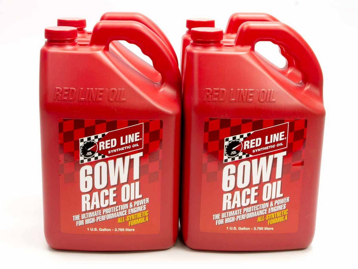 Redline Oil 60WT Race Oil Case/4-Gal (20W60) RED10625