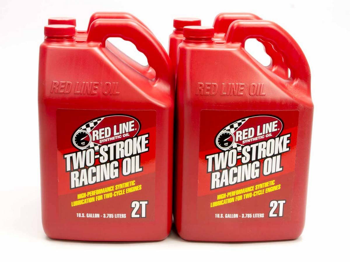 Redline Oil 2 Cycle Racing Oil Case 4x1 Gallon RED40625
