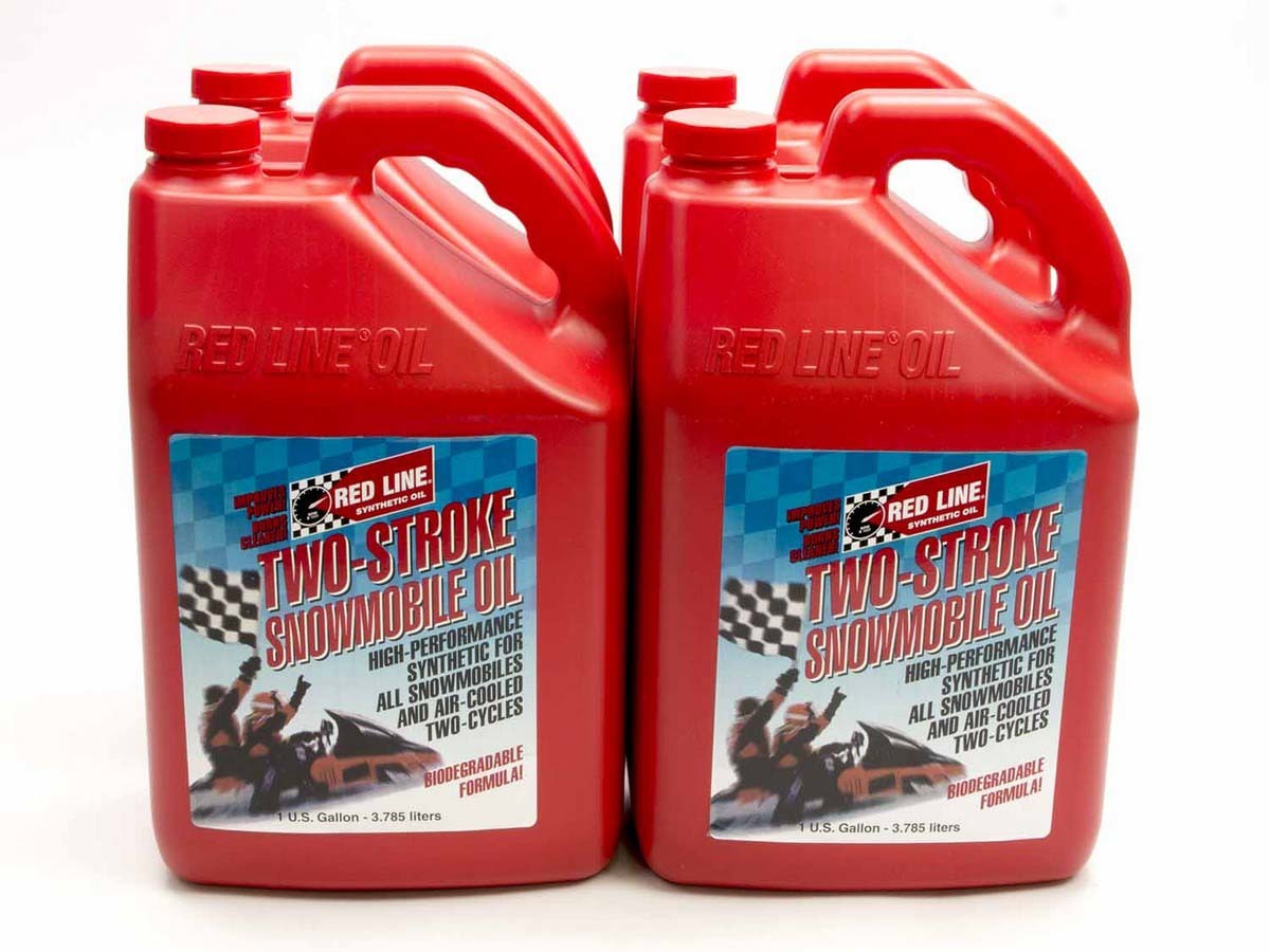 Redline Oil 2-Stroke Snowmobile Oil Case/4-Gal MPN RED41025