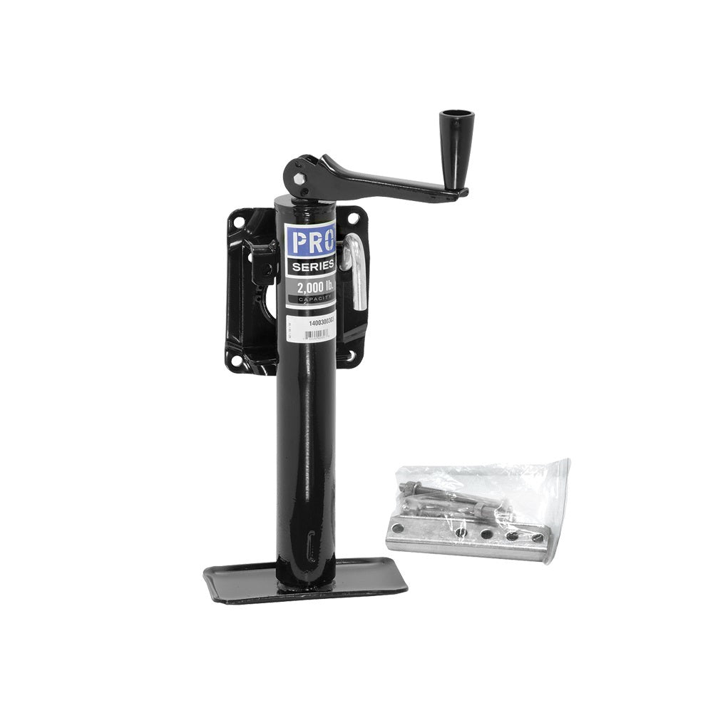 Reese Pro Series Bolt-On Jack Topwind 2000 lbs. w/Foot REE1400300303
