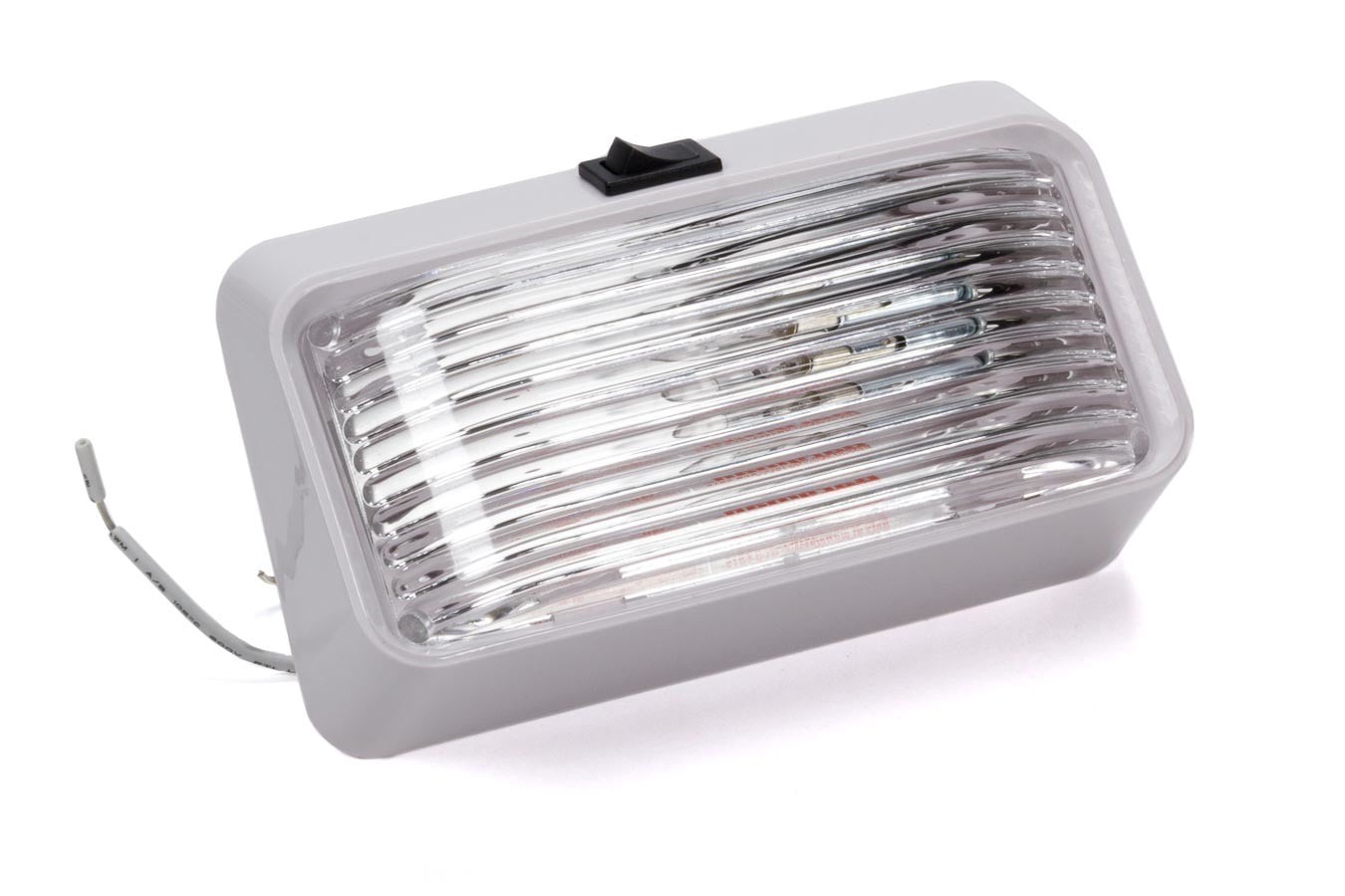 Reese Porch Light #78 Clear w/ Ash White #5 Base REE34-78-517