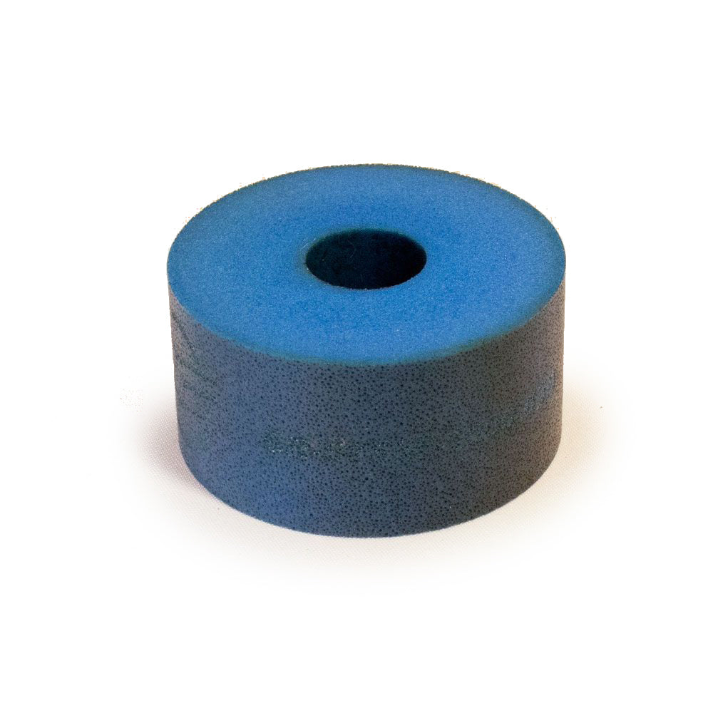 Re Suspension Bump Rubber 1.00in Thick 2in OD x .625in ID Blue RESRE-BR-5153F-1000-65B