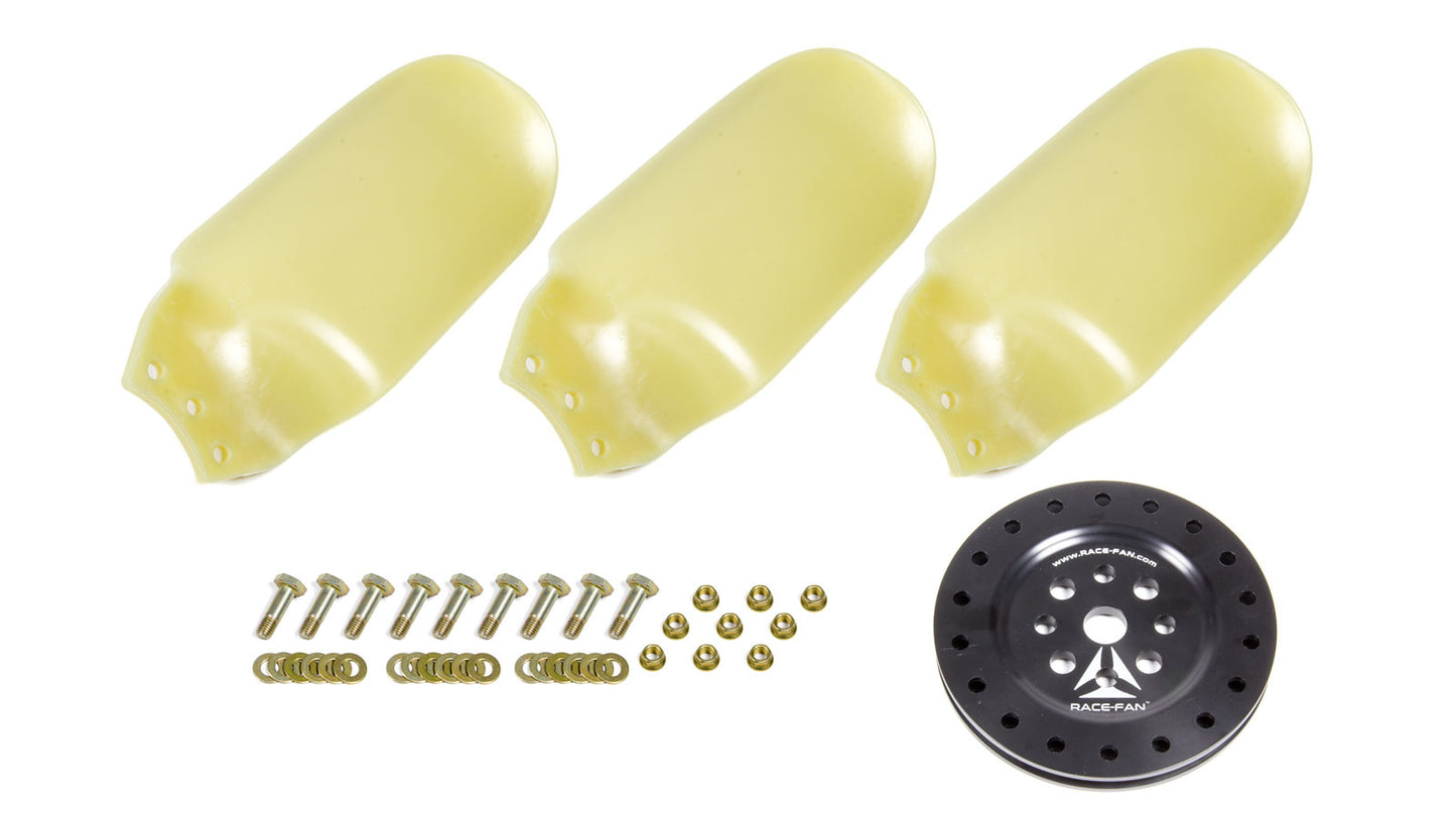 Race-Fan Race Fan 19in 3 Blade 5/8in Fan Hub MPN RFN64-1900-003-625 For Universal use