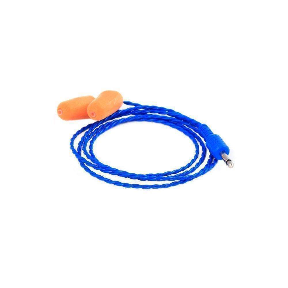Rugged Radios EarBud Foam ChallengerII Mono 1/8in Plug MPN RGRCHALLENGER-II-BLUE Challenger