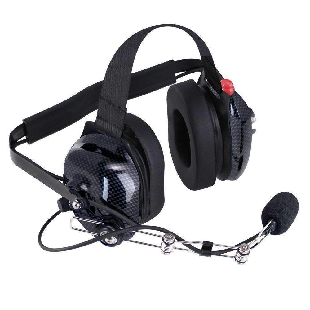 Rugged Radios Headset Behind The Head H42 2-Way Black CF MPN RGRH42-CF
