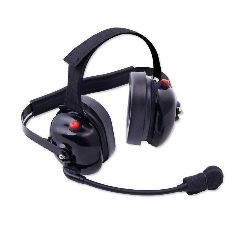 Rugged Radios Headset Behind the Head Dual Radio MPN RGRH60-BLK