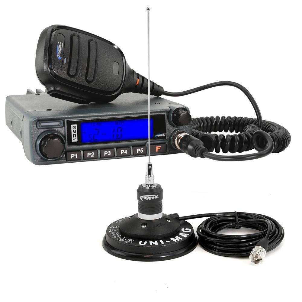 Rugged Radios Radio Kit GMRS 45 Watt w / Antenna MPN RGRRK-GMR45 For GM