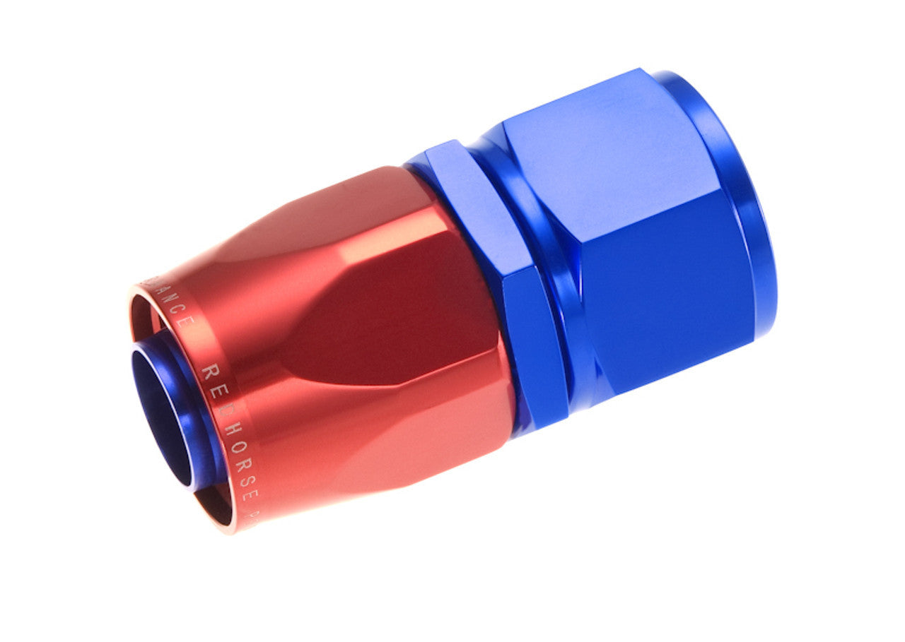 Redhorse Performance 12AN Swivel Hose Ends Blue STR RHP1000-12-1