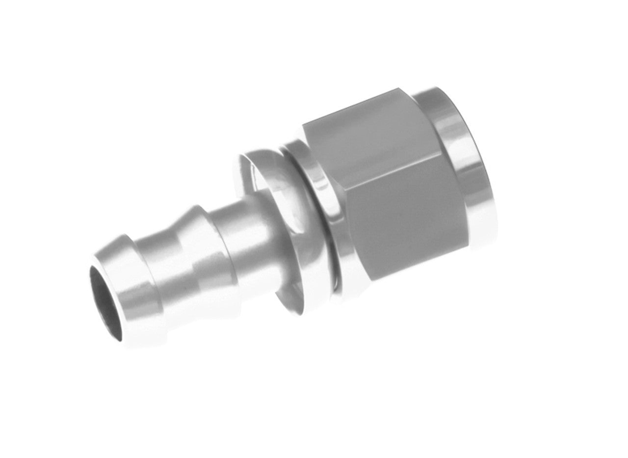 Redhorse Performance 6AN Push Lock Hose End Str Clear RHP2000-06-5