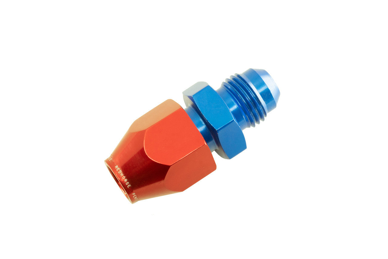 Redhorse Performance 6AN Hard Line Adapters Blue RHP3100-06-06-1