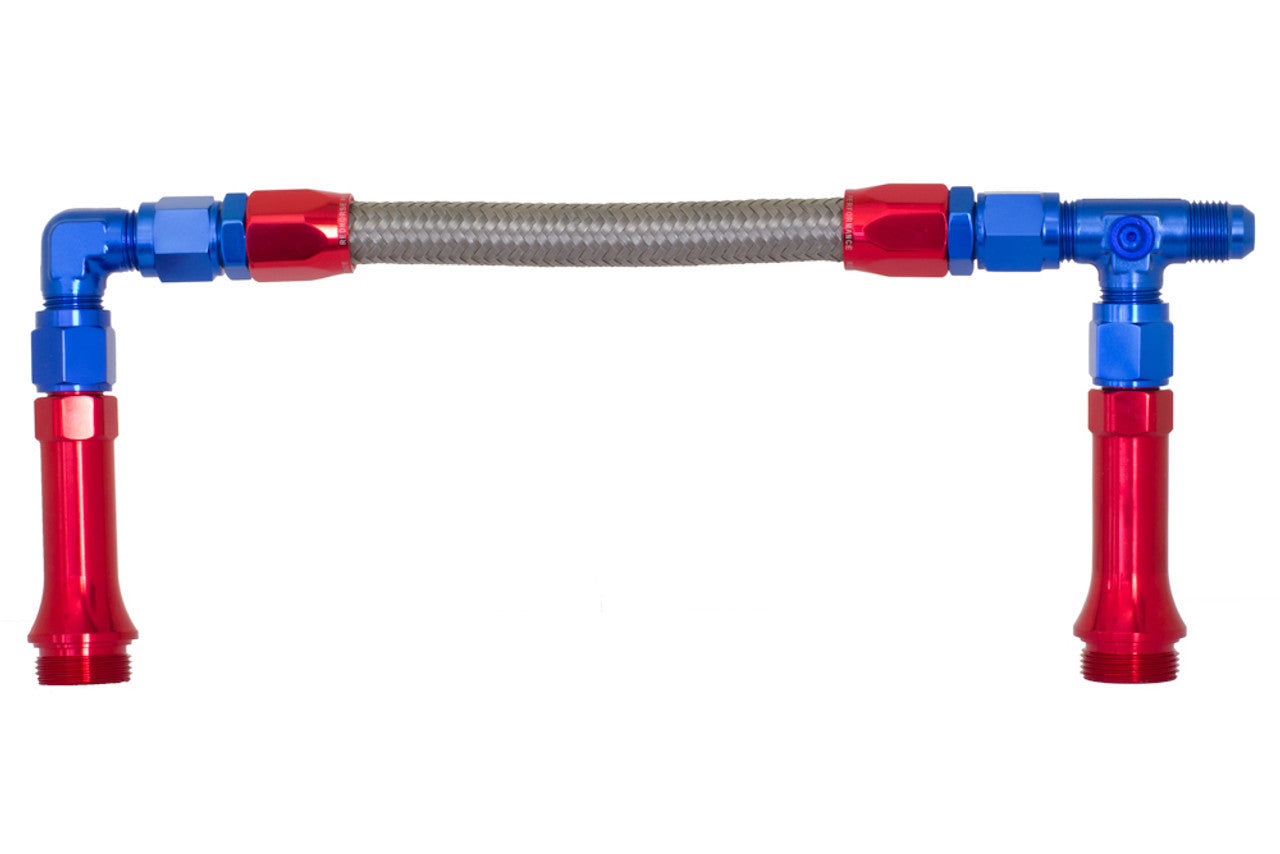 Redhorse Performance 6AN Dual Feed Carb Kit Blue RHP5150-06-1