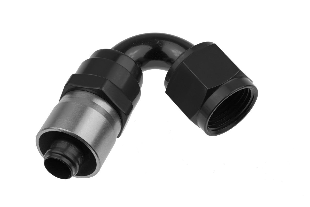 Redhorse Performance 6AN Crimp Style Hose End Black 120 RHP7120-06-2