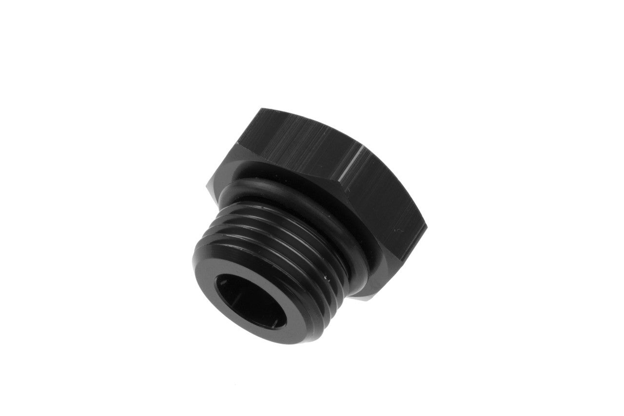 Redhorse Performance 6AN/JIC Straight O-Ring Port Plug Black RHP814-06-2