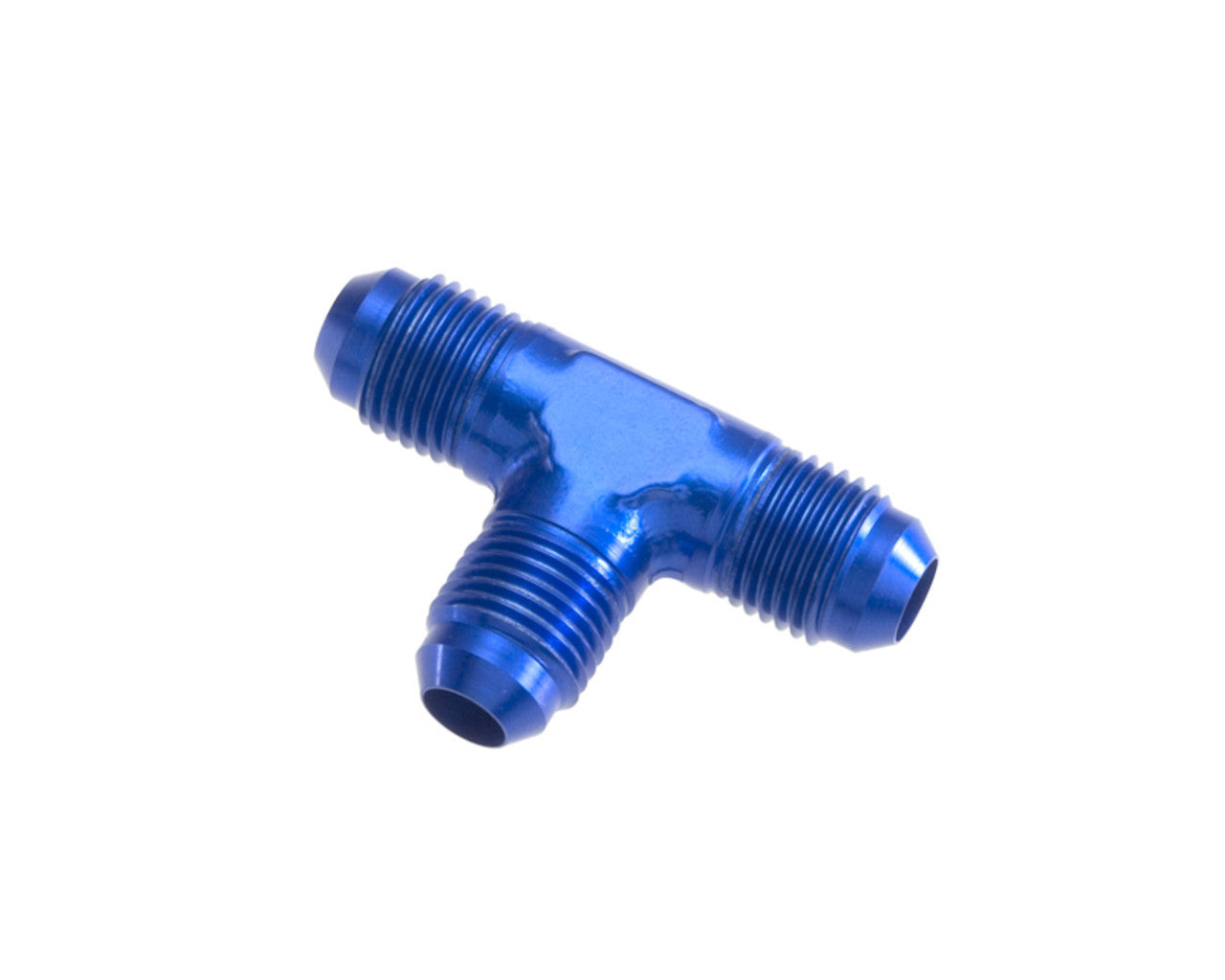 Redhorse Performance 8AN/JIC Flare Tee Blue Male RHP824-08-1
