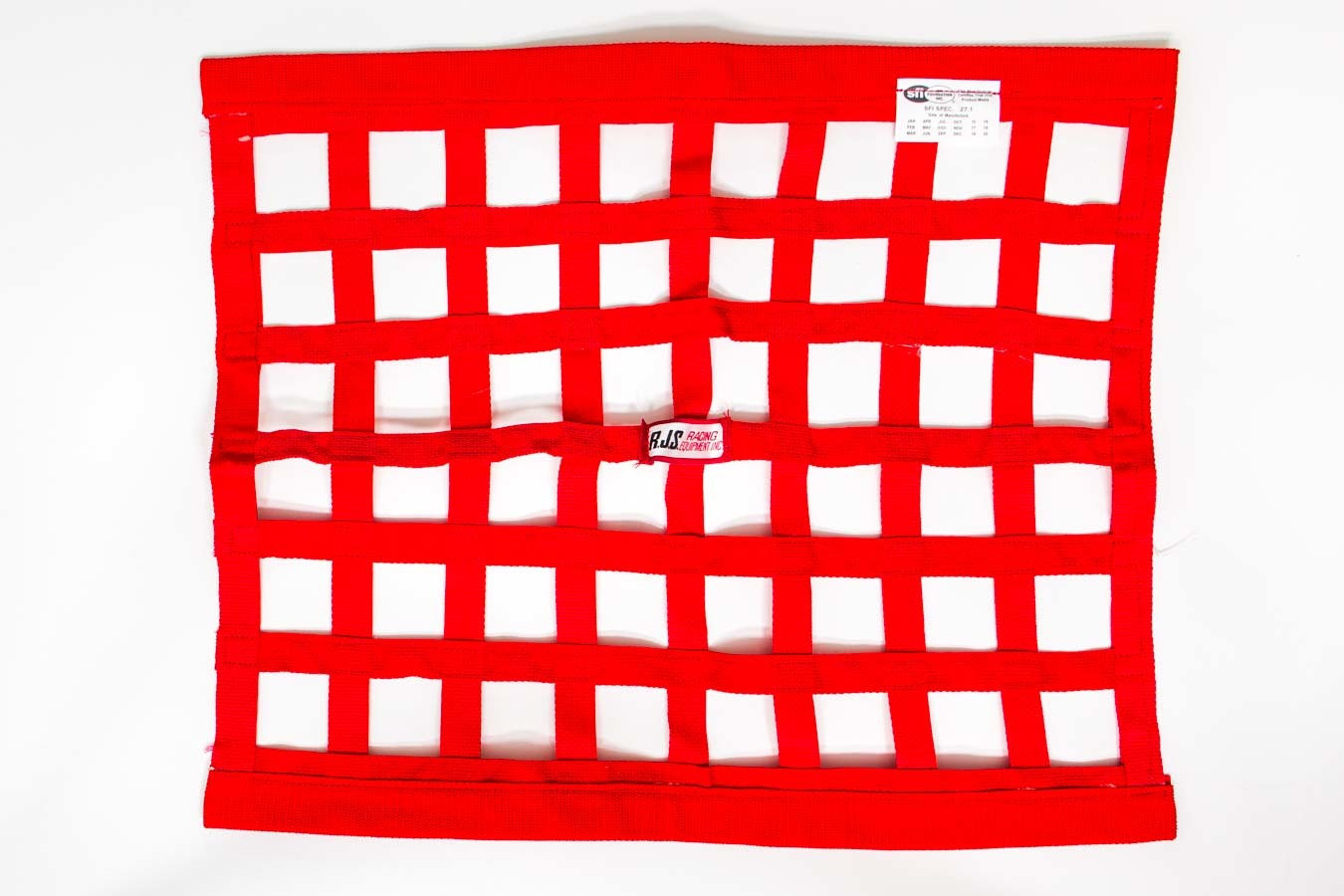 Rjs Safety Red Ribbon Window Net 18x24 RJS10000404
