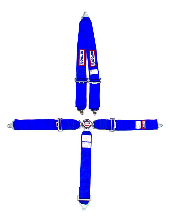 Rjs Safety 5 PT Harness System Q/R BL Roll Bar 3inSub MPN RJS1030103