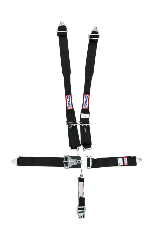 Rjs Safety Harness System 5 Pt Blk Hans Shoulder Ind Wrap RJS1142201