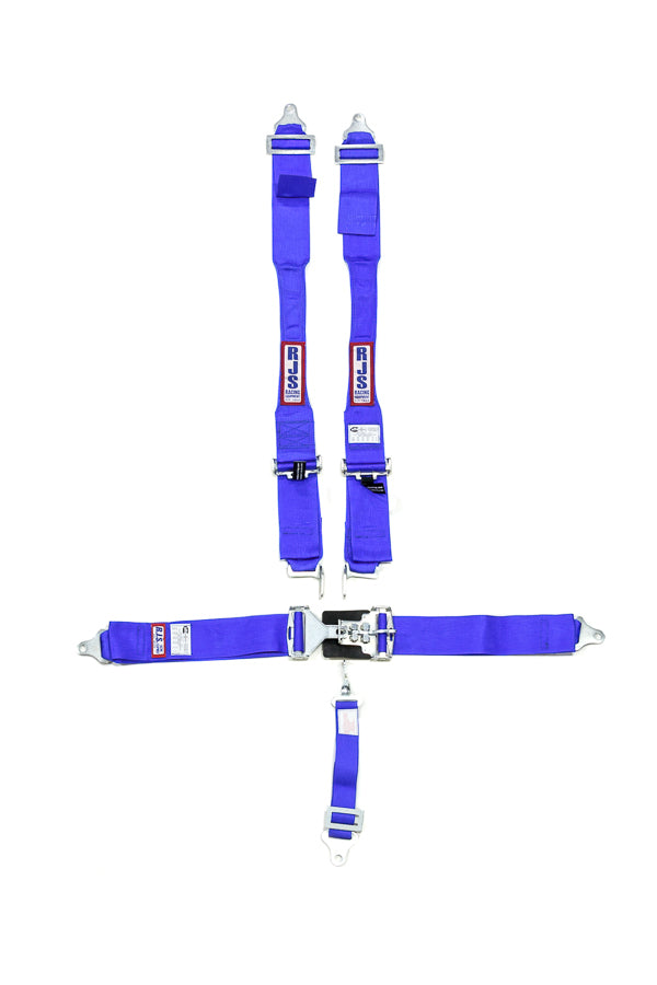Rjs Safety Harness System 5 Pt Blue Hans Shoulder Ind Wrap MPN RJS1142203