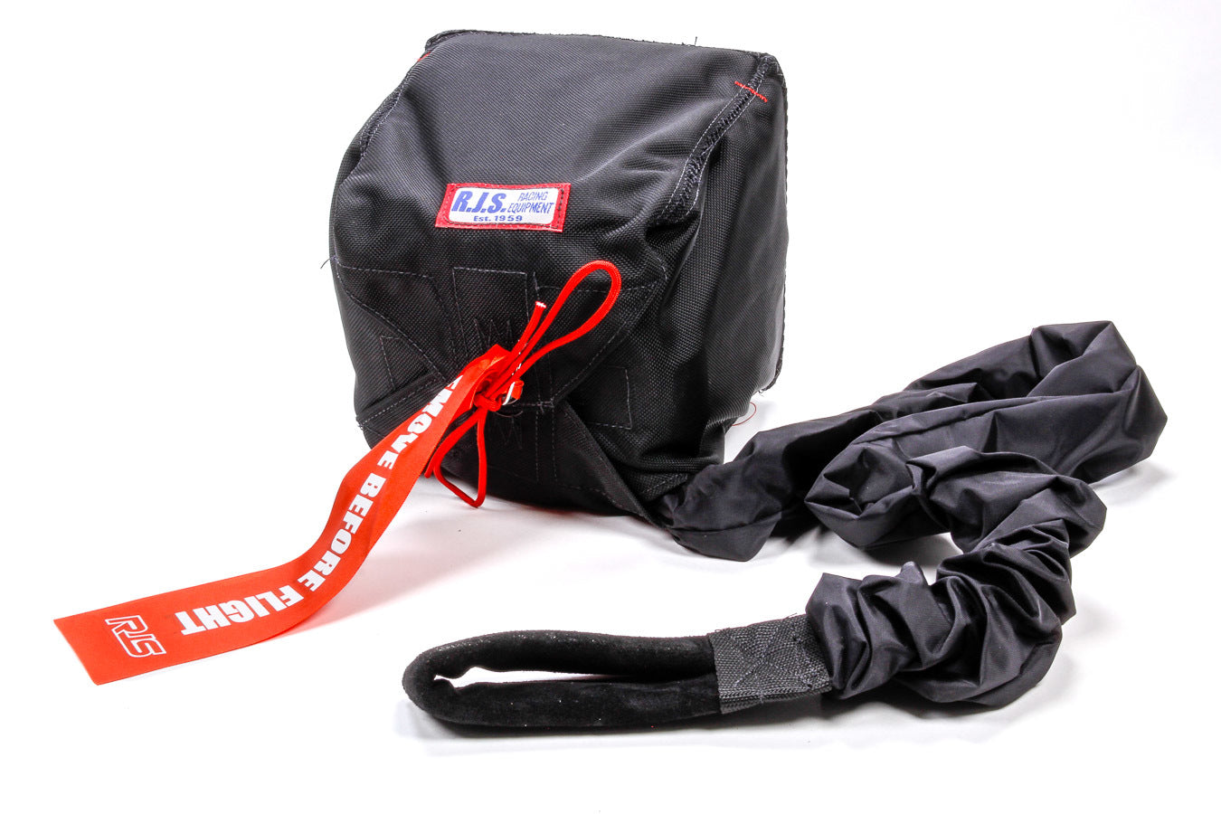 Rjs Safety Champion Chute W/ Nylon Bag and Pilot Black MPN RJS7000301 Pilot