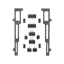 R And M Specialties Spark Plug Wire Loom SBC Black RMW1101K