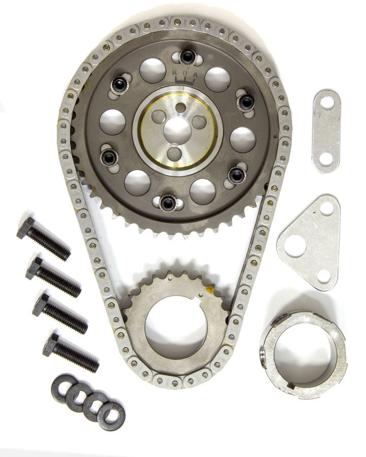 Rollmaster-Romac GM LS1 Billet Roller Adj Timing Set w/Torr. Brg MPN ROLCS1265 For GM LS-Series