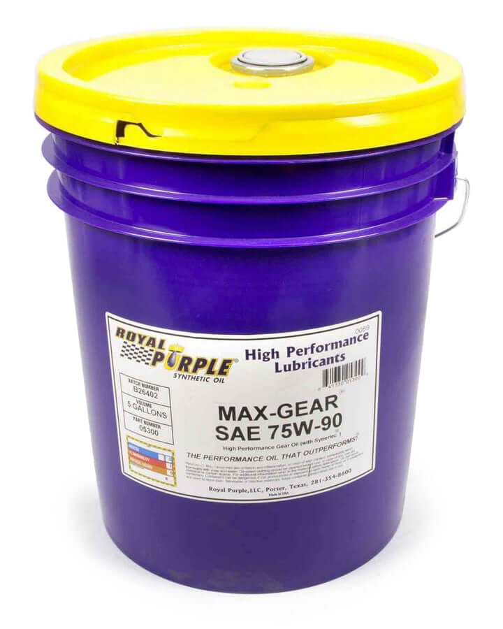 Royal Purple Gear Oil 5 Gal 75W90 MPN ROY05300