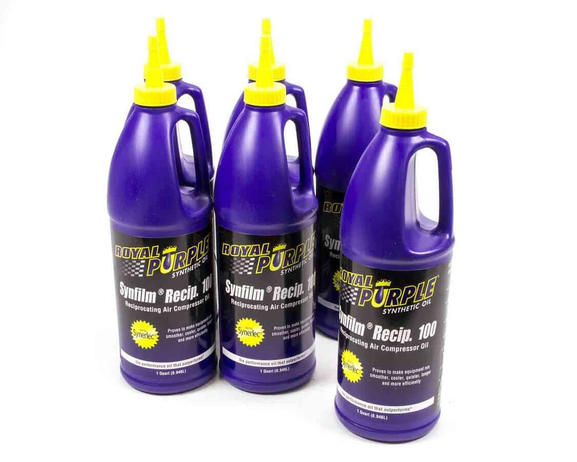 Royal Purple Air Compressor Oil Case 6x1qt Bottles MPN ROY06513
