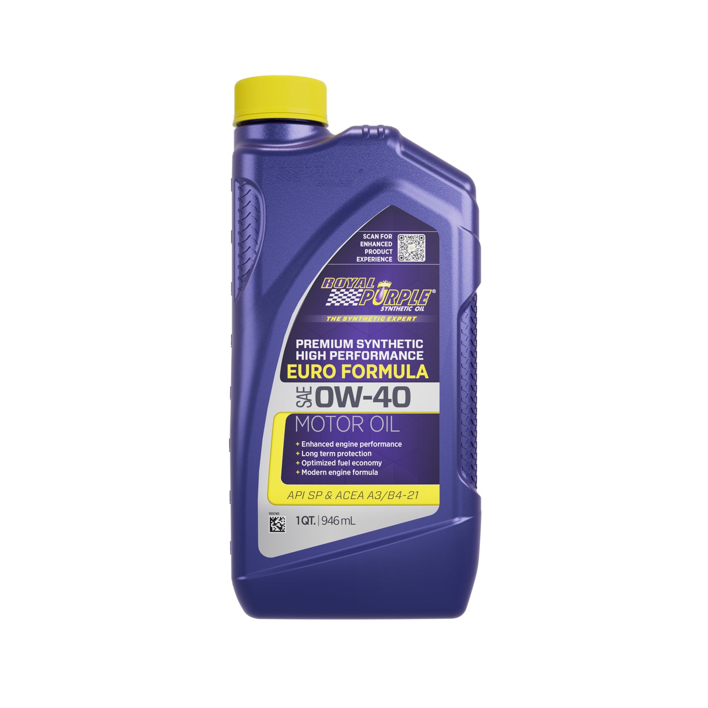 Royal Purple 0w40 Multi-Grade SAE Oil 1 Quart ROY11484