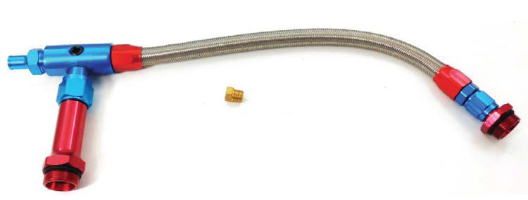Racing Power Co-Packaged Braided Fuel Line For Ho lley MPN RPCR2155