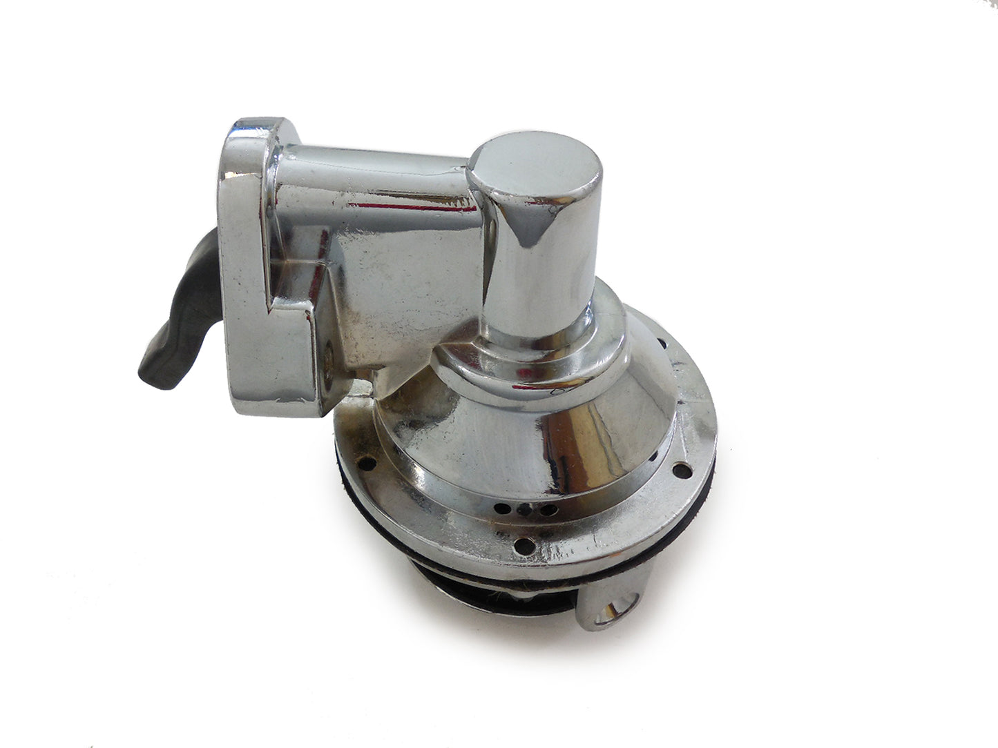 Racing Power Co-Packaged Mechanical Fuel Pumps SB Chevy 265-400 Chrome MPN RPCR2302C For Chevy