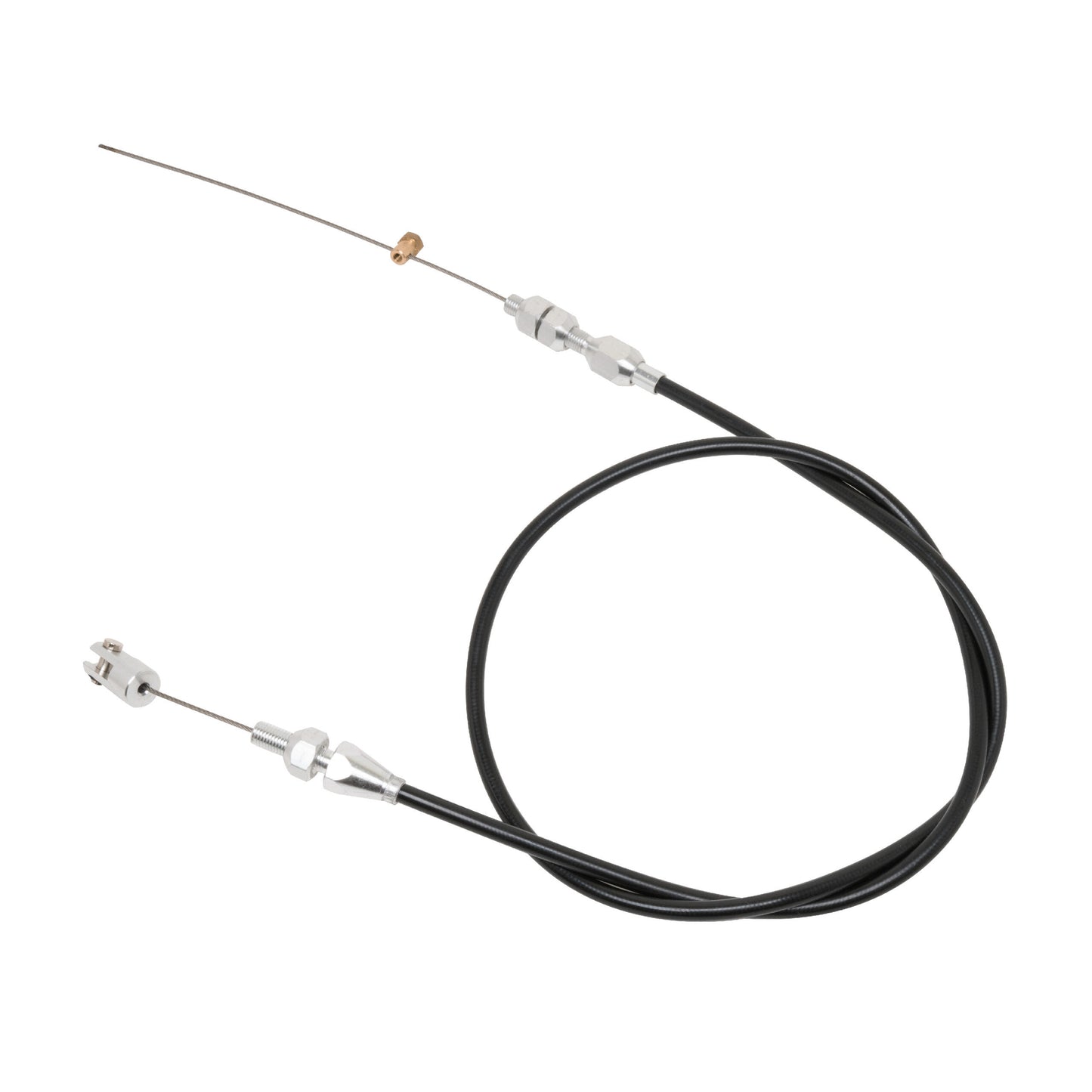 Racing Power Co-Packaged 48in Universal EFI Throttle Cable Black RPCR2345