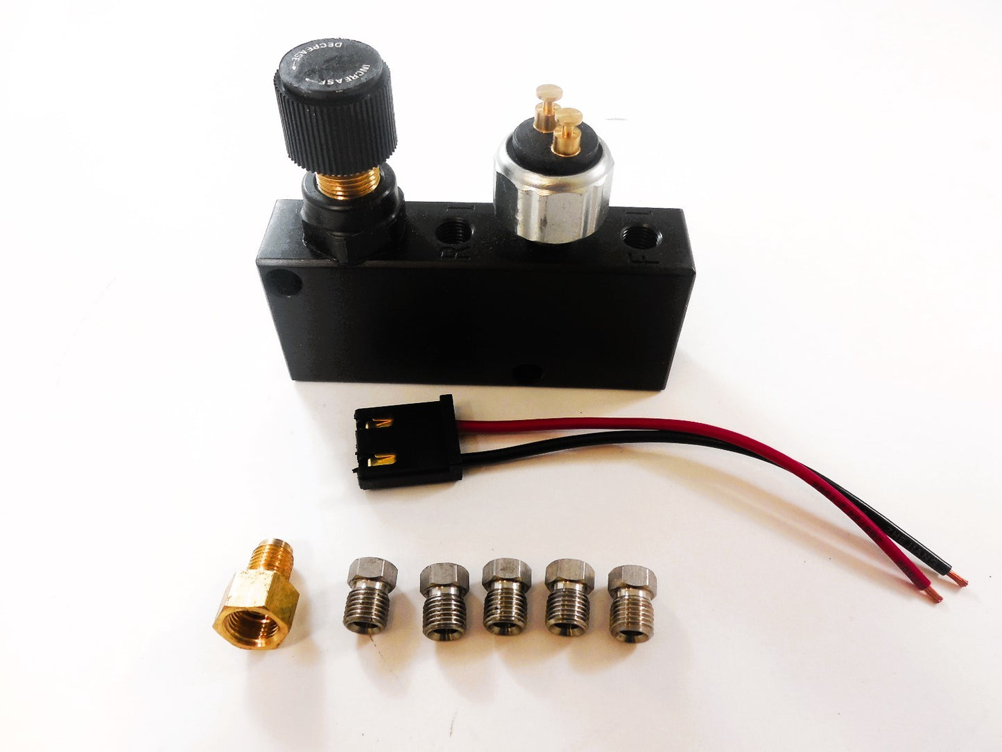 Racing Power Co-Packaged Brake Proportioning Valve Adjustable Black MPN RPCR4515X