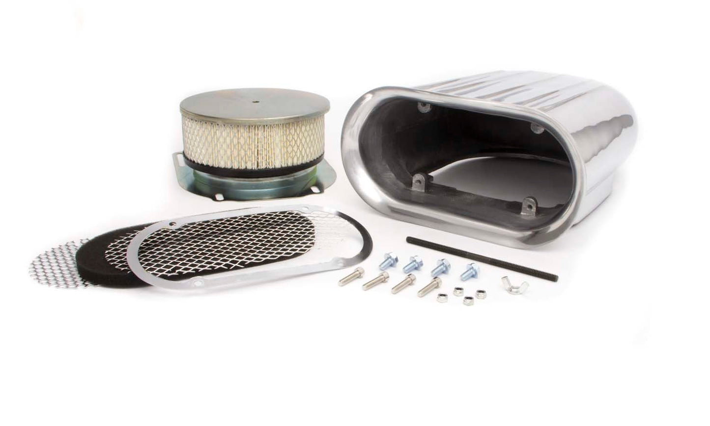 Racing Power Co-Packaged Finned Alum Scoop Polish w/Element MPN RPCR5246