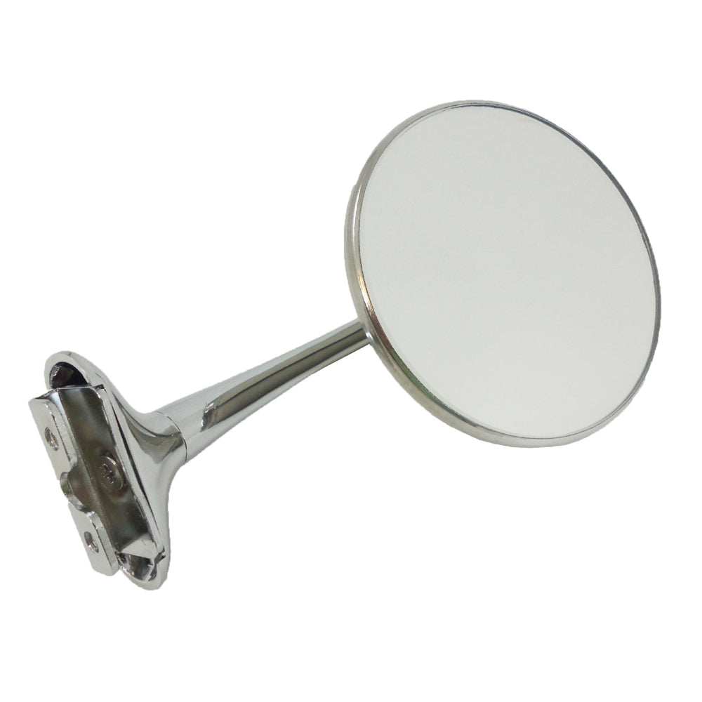 Racing Power Co-Packaged SS 4In Chrome Old Style Door Edge Mirror MPN RPCR6609