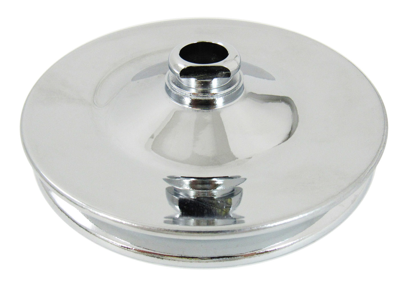 Racing Power Co-Packaged Power Steering Pulley GM Chrome MPN RPCR8941