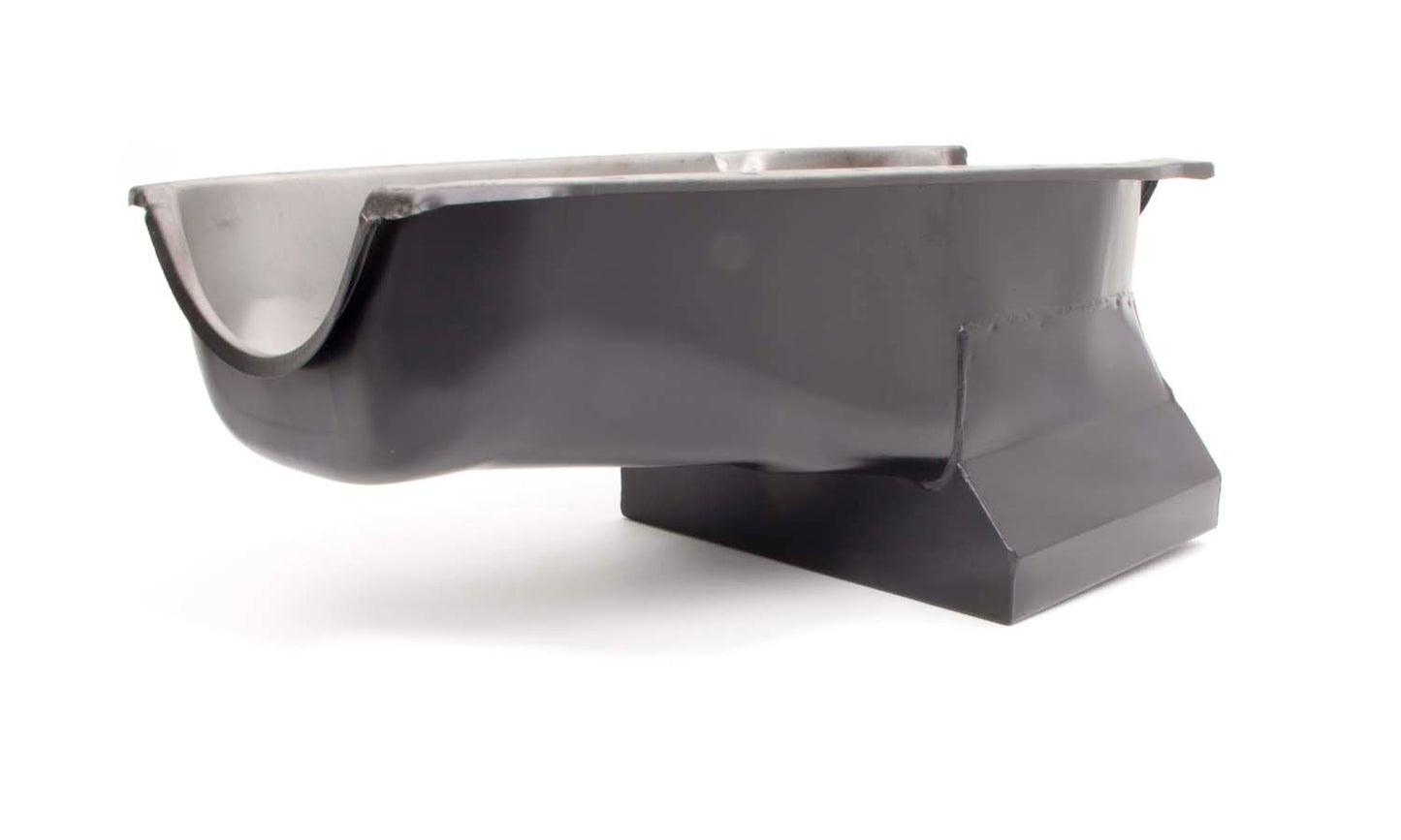 Racing Power Co-Packaged 86- SBC Steel Drag Race Oil Pan Black MPN RPCR9716 For Chevy