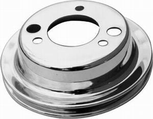 Racing Power Co-Packaged SB/BB Chevy Single Groov e Crankshaft Pulley LWP MPN RPCR9817 For Chevy