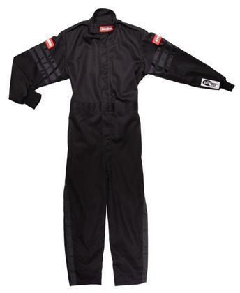 Racequip Black Suit Single Layer Kids XX-Small Black Trim MPN RQP1959990