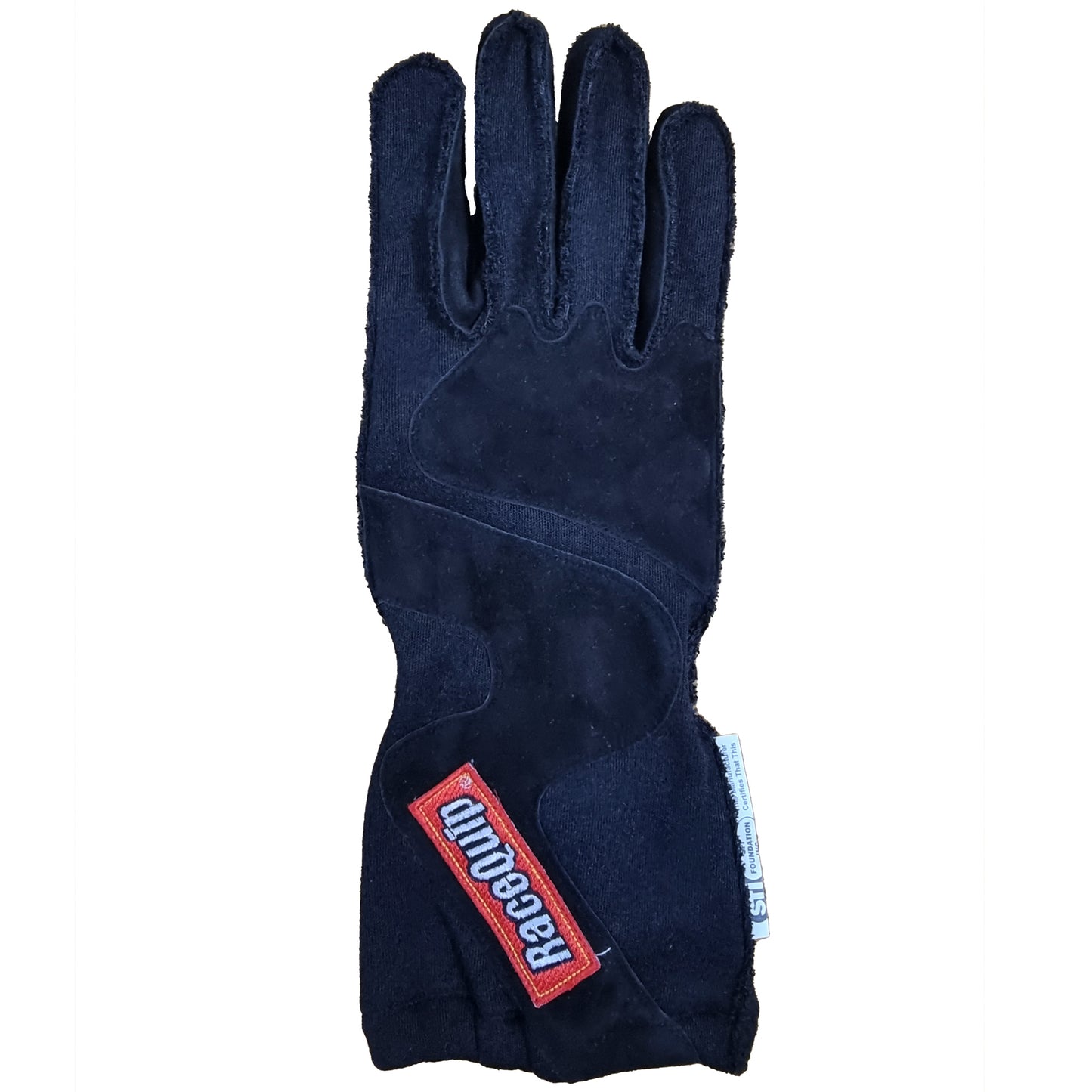 Racequip Gloves Outseam Black / Black Large SFI-5 MPN RQP356905
