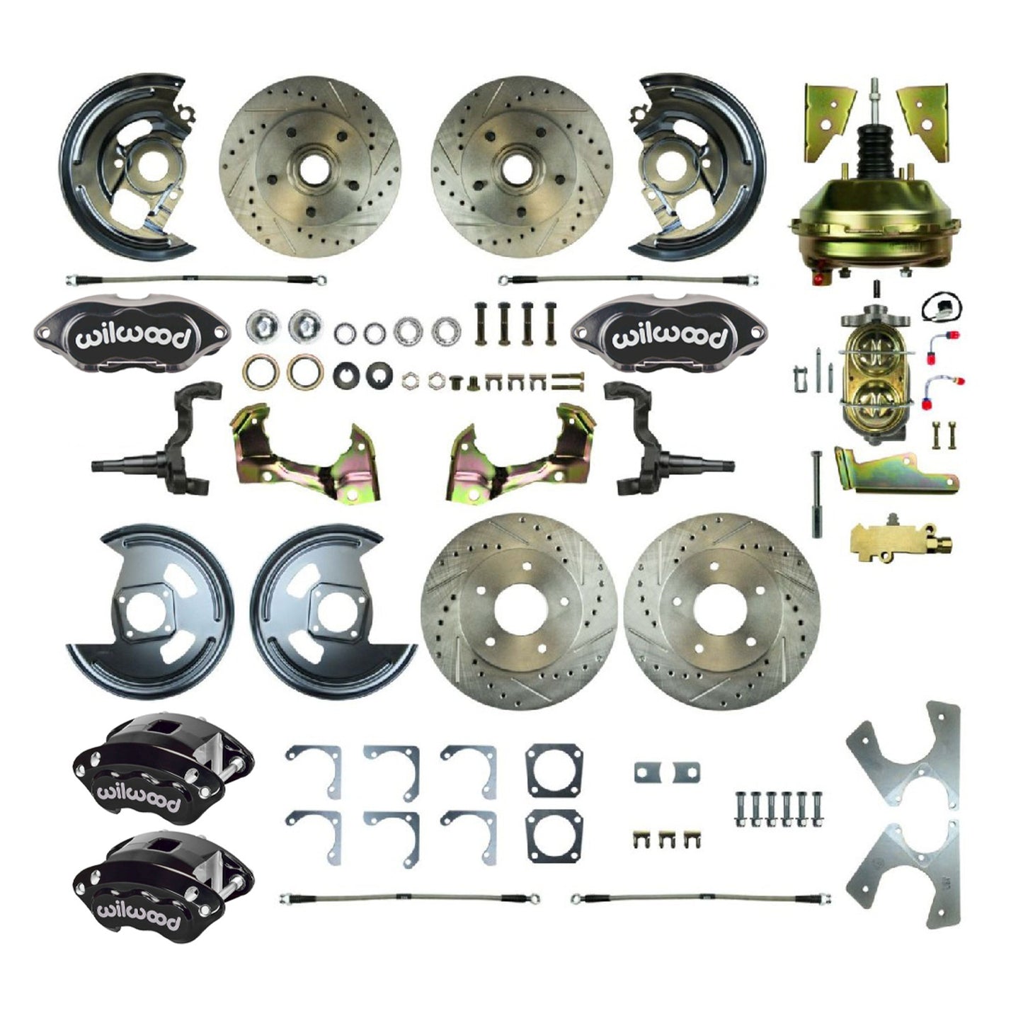 Right Stuff Detailing 64 - 72 GM A-Body Disc Brake Conversion RSDAFXDC21CS
