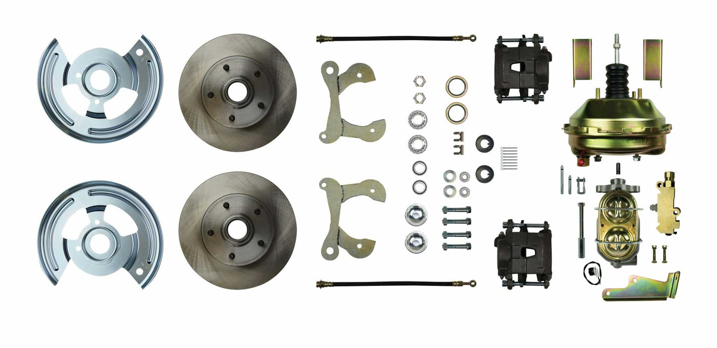 Right Stuff Detailing 55-57 Chevy Front Disc Brake Conversion MPN RSDFSC55DCC For Chevy Fullsize 1955-57