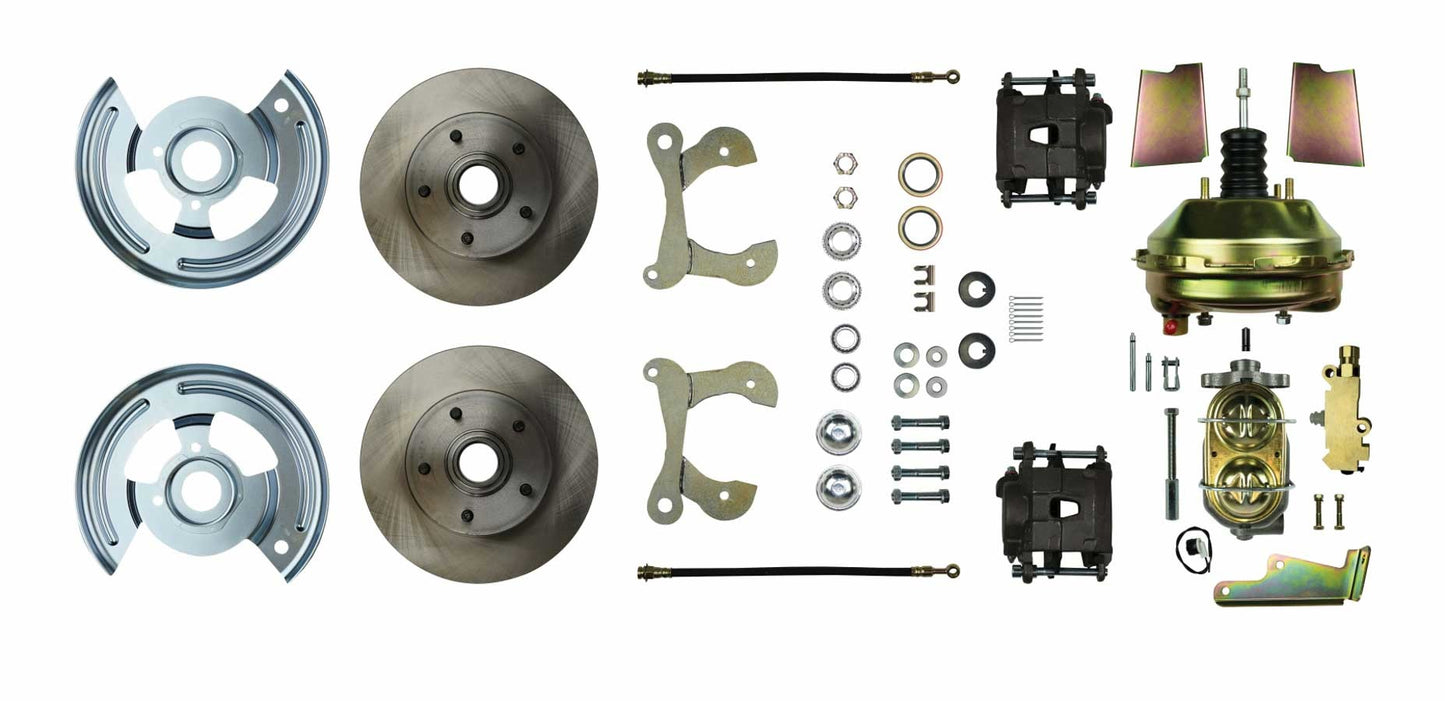 Right Stuff Detailing 59-64 Chevy Front Disc Brake Conversion MPN RSDFSC59DCC For GM Fullsize 1959-64